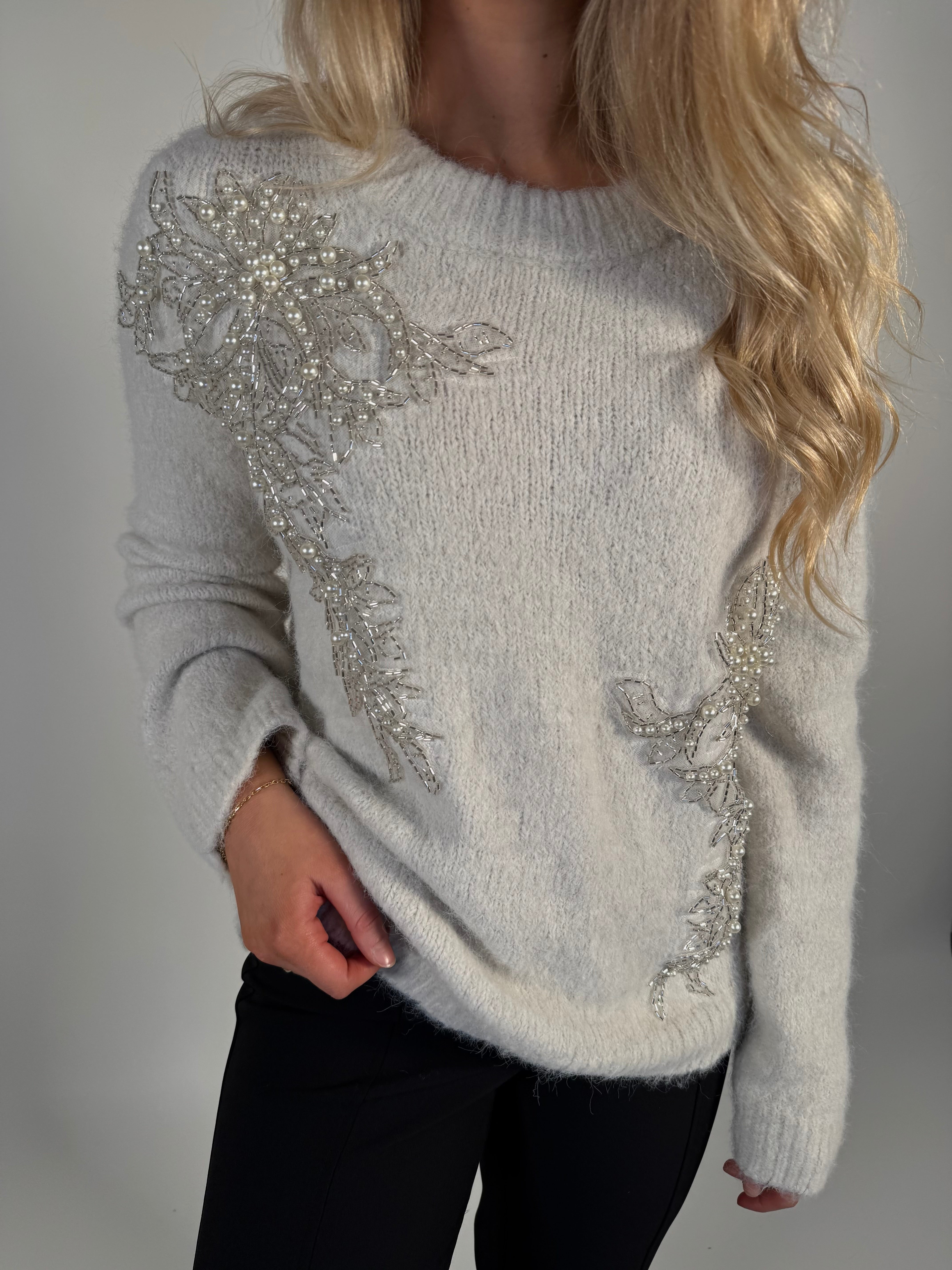 OBJMELEA Pullover - Birch
